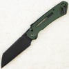 Нож CIVIVI Buster FG, Black Stonewashed, Nitro-V,Micarta Green Handle, C24052-3